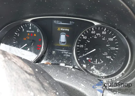 2016 Nissan Rogue S из США, поврежденный, VIN 5N1AT2MV5GC910678